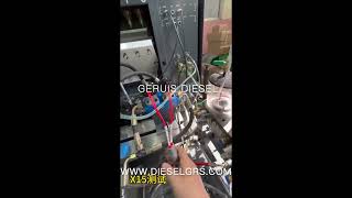 Cummins ISG HPI X15 Common Rail Injector testing [upl. by Eeniffar]