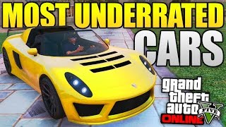 GTA 5 ONLINE  TOP 5 MOST UNDERRATED amp FORGOTTEN CARS IN GTA 5 ONLINE GTA 5 Rare Cars [upl. by Fiedling]