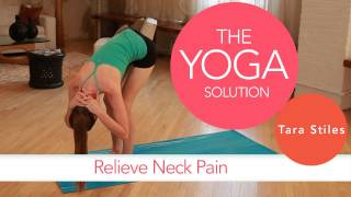 Relieve Neck Pain  The Yoga Solution With Tara Stiles [upl. by Esele]