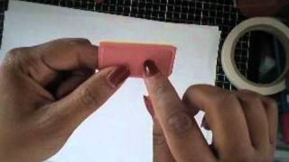 Home made cling mount for rubber stamps [upl. by Abrahamsen217]