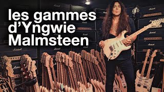 Les gammes favorites dYngwie Malmsteen [upl. by Ratcliff]