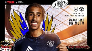 Man Utd vs Arsenal  LIVE MUTV PreMatch Build Up Sun 0000 BST  202425 Tour [upl. by Acinhoj]