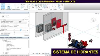 Template de Bombeiro PSCIP ABNT para Revit 2017 e 2018  Template Desatualizado [upl. by Strade]