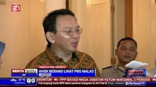 Ahok Marah Melihat PNS Pemprov DKI yang Malas [upl. by Basset]