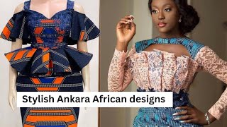 Beautiful African wax print dress designs for beautiful women [upl. by Benny662]