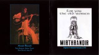 MIRTHRANDIR For You The Old Women 01  02 [upl. by Caylor373]