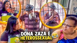 DONA ZAZA REVELOU SER HETEROSSEXUAL NA FRENTE DE LUIZ DO SOM  MANETIKIN [upl. by Oicaro]