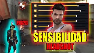 SENSIBILIDAD ACTUALIZADA ⚙️ SIN DPI para dar TODO ROJO 🩸FREE FIRE 2024🔥 [upl. by Coridon]