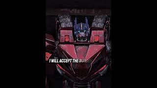 Optimus Prime quotThe Last Primequot  Interlinked Slowed  TFFC edit edits shorts [upl. by Sueddaht221]