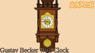 Wall Clock Gustav Becker GongStrike  Scratch Project 56 [upl. by Gerri]