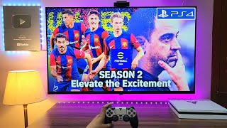 Efootball 2024 Season 2 PS4 Slim [upl. by Lakin327]