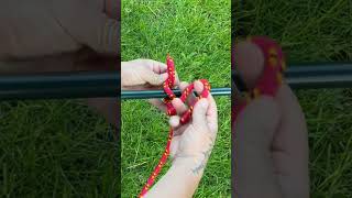 Knots rope  Tying Knots  Quick releasing Knot knot knots diy ideas rope tricks [upl. by Enelyahs]