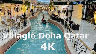 Villagio Mall DohaQatar shopping Mallvillagio Mall QatarMust visit place in Qatar4K walking Tour [upl. by Nuahsed978]