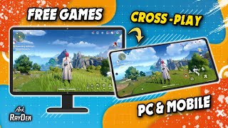 Top 16 Free Cross Platform Games on PC and Mobile with CrossPlay Cross Progression [upl. by Snehpets]