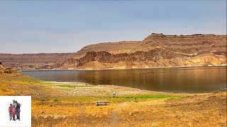 Driving through Owyhee Dam and Owyhee Lake State Park OR [upl. by Aicele]