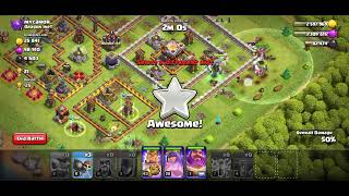 TH 11 Rush Base Attack [upl. by Ruosnam226]