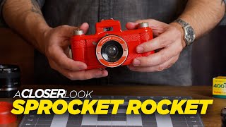 Lomography Sprocket Rocket Film Camera  Camera Review [upl. by Atinob]