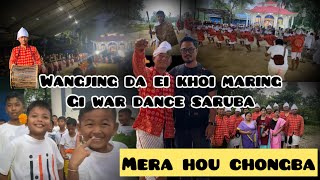 MERA HOU CHONGBA at WANGJING Maring war dance [upl. by Say]