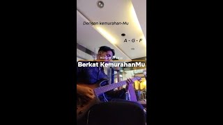 NDC Worship  Berkat Kemurahanmu Bass Cover [upl. by Courtund882]