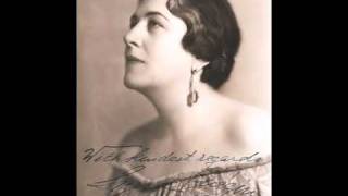 Contralto Sigrid Onegin  Printemps qui commence 1929 [upl. by Antoni]