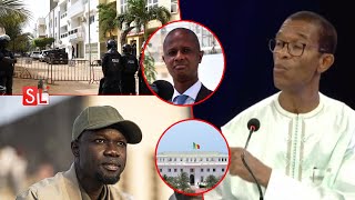 Maison Sonko barricadée Aliou Ndoye quotsa maison est plus protégée quesa place cest la prsonquot [upl. by Siderf]