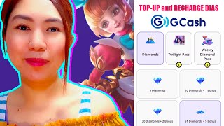 How To TopUp and RECHARGE ML DIAMONDS with GCASH and CODASHOP  Mobile Legends [upl. by Marget774]