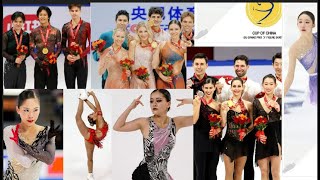 2023 Cup of China Recap – Pairs Men Dance and Women [upl. by Fonville]