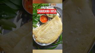 Instant Sabudana Dosa Recipe [upl. by Irec]