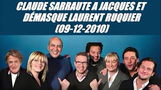 On va sgêner  Claude Sarraute a Jacques et démasque Laurent Ruquier 09122010 [upl. by Sharon21]