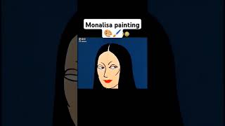 Monalisa painting 🎨🖌️ [upl. by Adrien403]