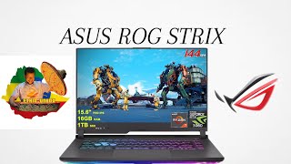 ASUS ROG STRIX REVIEW ETHIO UNBOX [upl. by Bendicty]