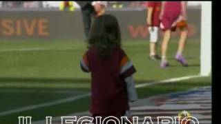 Roma Cagliari 21  I gol di Totti ed il finale in famiglia [upl. by Irovi]