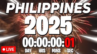 NEW YEARS COUNTDOWN 2025 LIVE 🔴 247 amp Philippine Standard Time PHST New Year Countdown [upl. by Yahs]