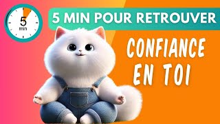 💛Boostez votre confiance en 5 min avec cette méditation express💛 [upl. by Eelram]