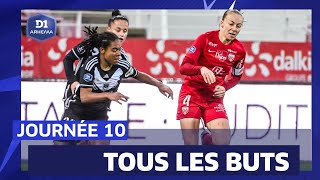 D1 Arkema journée 10  tous les buts [upl. by Bron674]