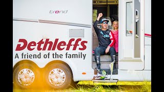 Incredible Dethleffs Motorhome tour with Mountain Bike Pro Scott Beaumont [upl. by Bernardina741]