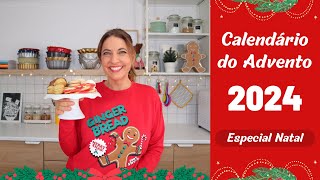 Calendário do advento de receitas Natal no canal [upl. by Ialocin520]