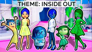 Its Dress to Impress but Inside Out Themes Only  Roblox [upl. by Salter]