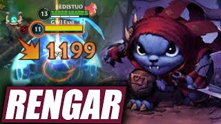 Rengar One Shot Delete Yone [upl. by Ellerahs]