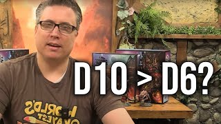 Are d10s better than d6s for wargaming [upl. by O'Mahony]