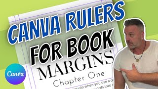 Book Margins in Canva Rulers and Guides Free Canva Templates Included [upl. by Mundford]