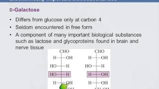 3B 79 Biochemically Important Monosaccharides [upl. by Danieu]