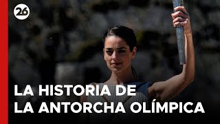 JUEGOS OLIMPICOS PARIS 2024 La historia de la Antorcha Olímpica [upl. by Ekram710]