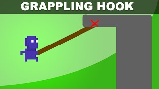 Grappling Hook Part 2  Unity 2D Tutorial C [upl. by Ranip848]