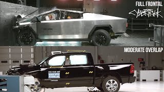 Tesla Cybertruck Crash Test and Safety [upl. by Yeknarf]