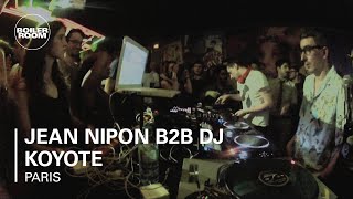 Jean Nipon b2b DJ Koyote Boiler Room Paris DJ Set [upl. by Stefan882]