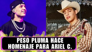 Peso Pluma y Ariel Camacho Su nuevo COVER [upl. by Yerrok839]