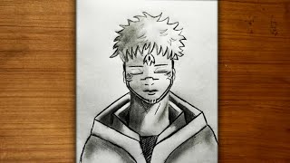 anime drawing  how to draw sukuna step by step easy tutorial for beginners  jujutsu kaisen [upl. by Ida]