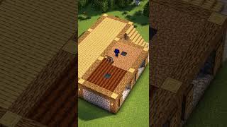 Minecraft Starter Survival House 🏠 minecraft [upl. by Weiser481]