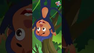 పిల్లల కోసం తెలుగు జంగిల్ కార్టూన్ పాట  Jungle cartoon  shorts telugurhymes youtubeshorts [upl. by Ahsimat640]